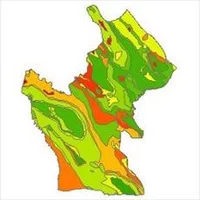شیپ فایل زمین شناسی شهرستان,نقشه زمین شناسی شهرستان مسجد سلیمان