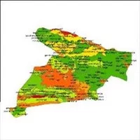 نقشه ی کاربری اراضی استان,شیپ فایل کاربری اراضی استان البرز
